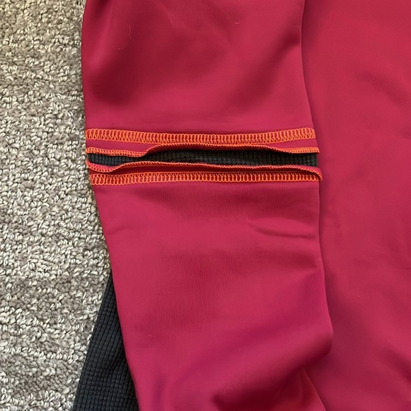 Title Nine 1/4 Zip Athletic Pullover Magenta Pink Long Sleeve Top Size S - Picture 8 of 10